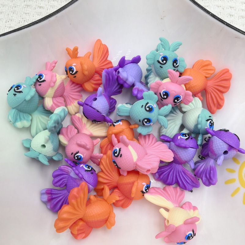 Jewelry Making 3 Year Old - 20 Buah Manik-manik Silikon 3D Manik-manik