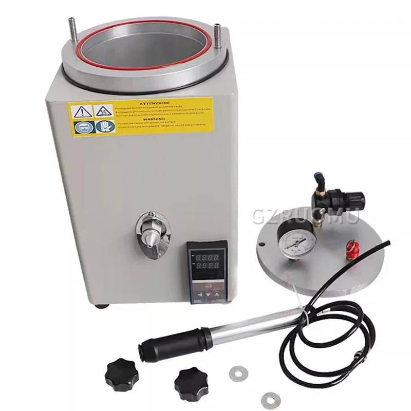 Jewelry Making Process - Mesin Injeksi Lilin Pompa Tiup G6359,