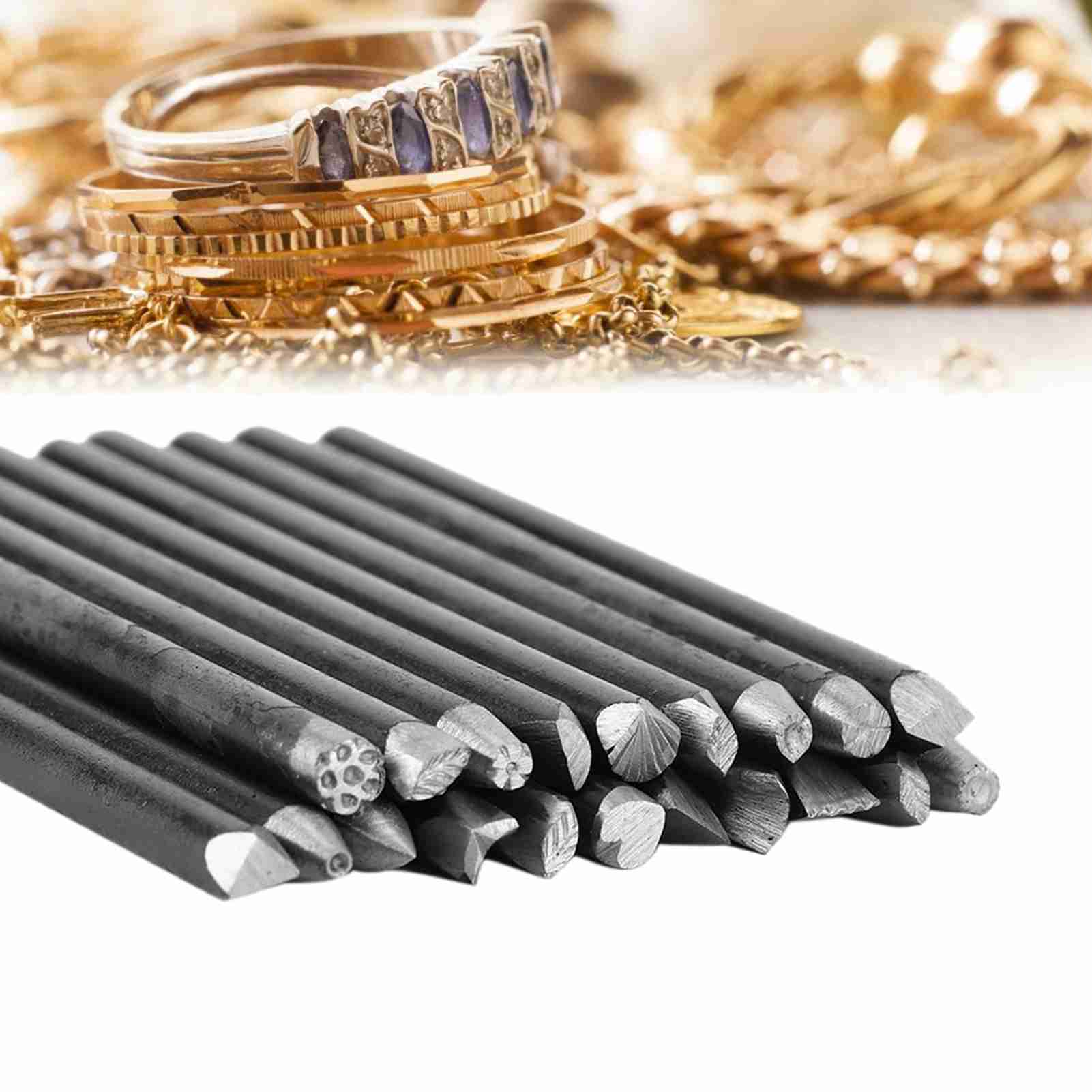 Jewelry Making Process - 16PCS/20PCS Kit Peralatan Pahat dan Palu