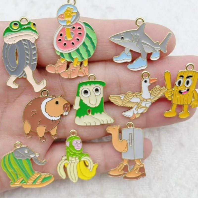 Jewelry Making Party - 10pcs Perhiasan Kreatif dari Logam Paduan,