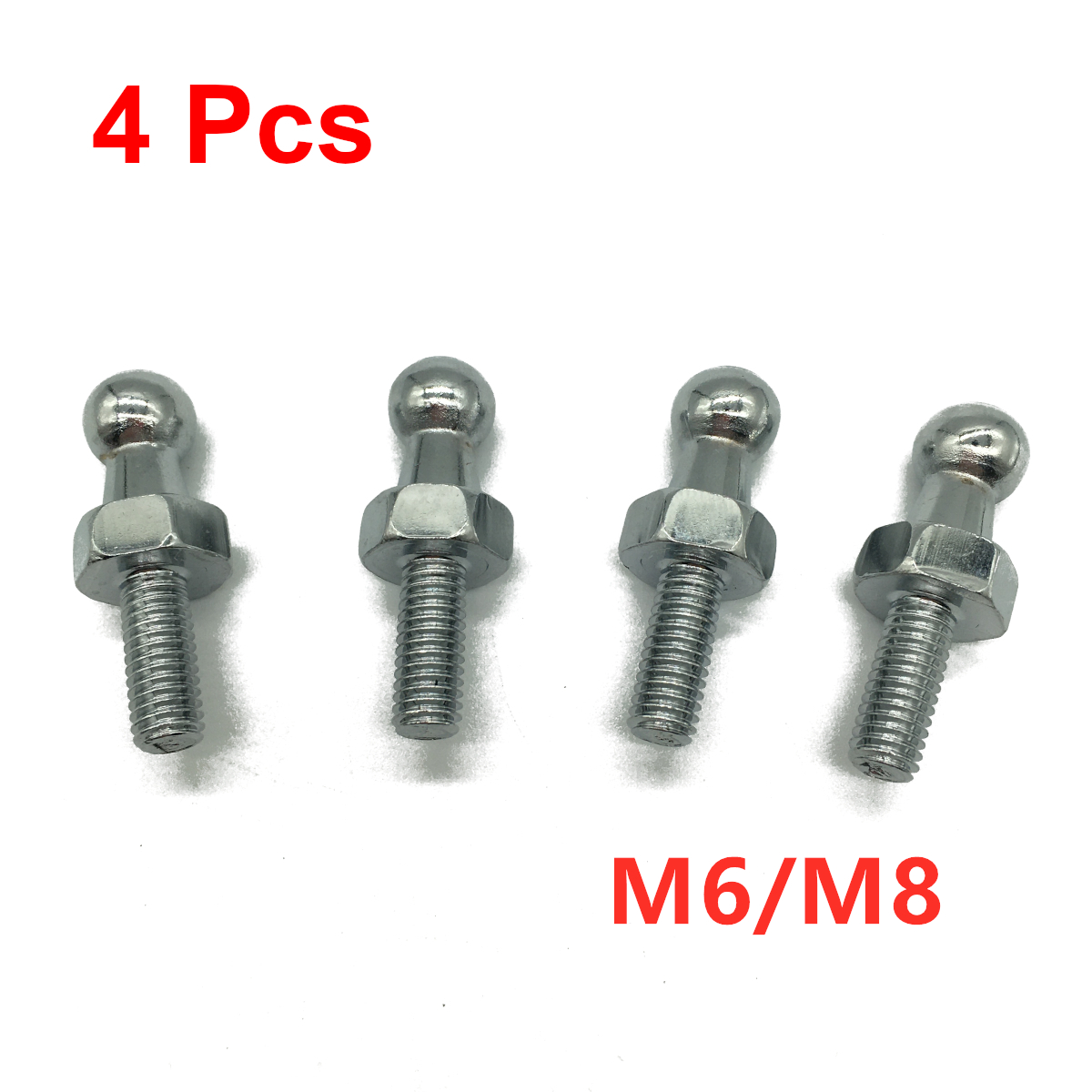 Eyepin Ball End - 4 buah 10mm M8/M6 Universal mobil