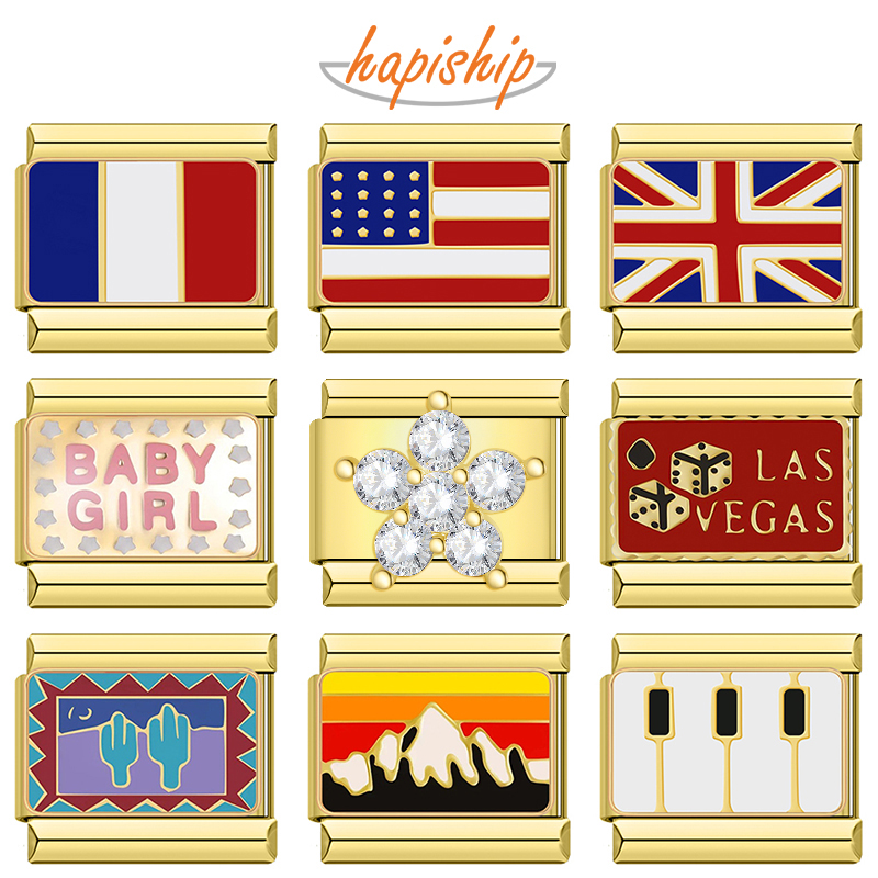 Jewelry Making 3 Year Old - Hapiship Fashion Liontin Bunga Bendera Nasional