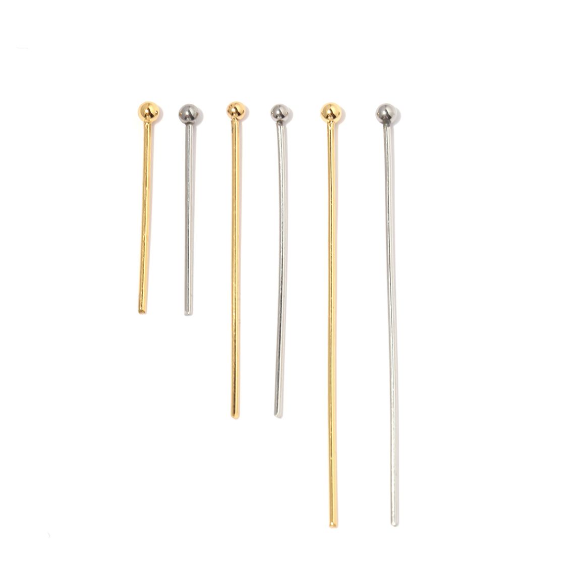 Eyepin Ball End - 50 buah baja tahan karat sembilan