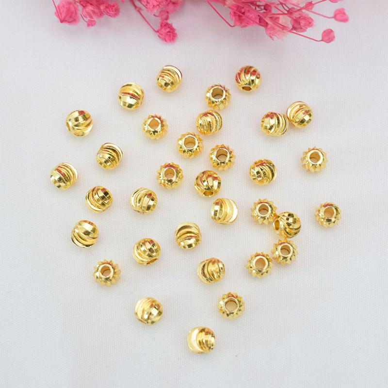 100 Buah Manik-manik Spacer Be - Jewelry Making Classes ulasan dan harga