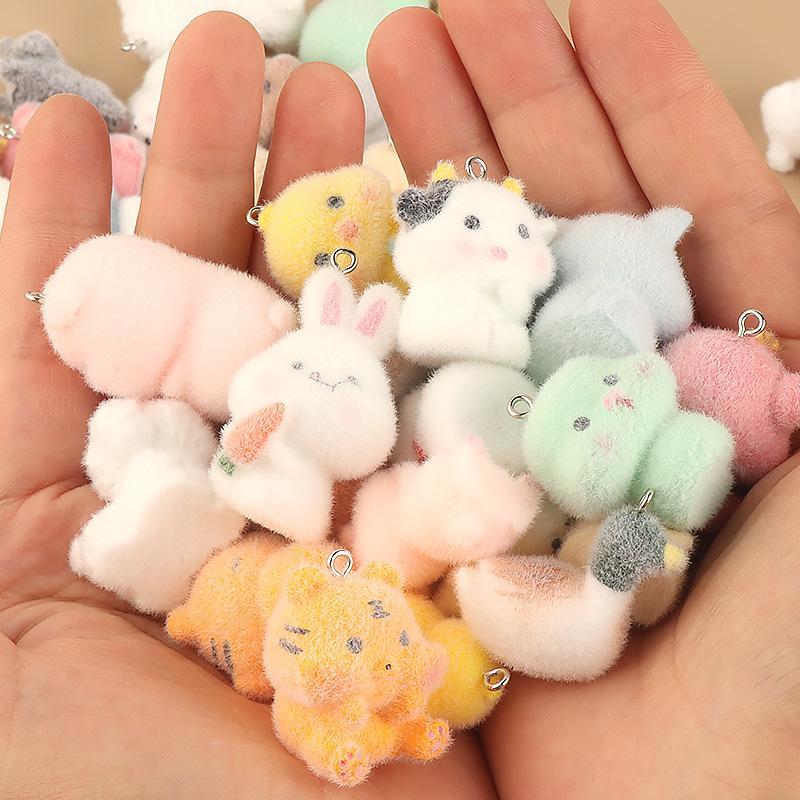 5/10Pcs Liontin Kartun Resin D - Jewelry Making Classes ulasan dan harga