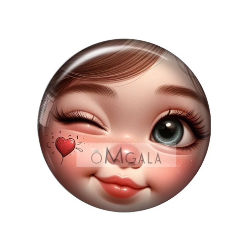 Matryoshka Baby Girl Doll Face - Jewelry Making 3 Year Old ulasan dan harga