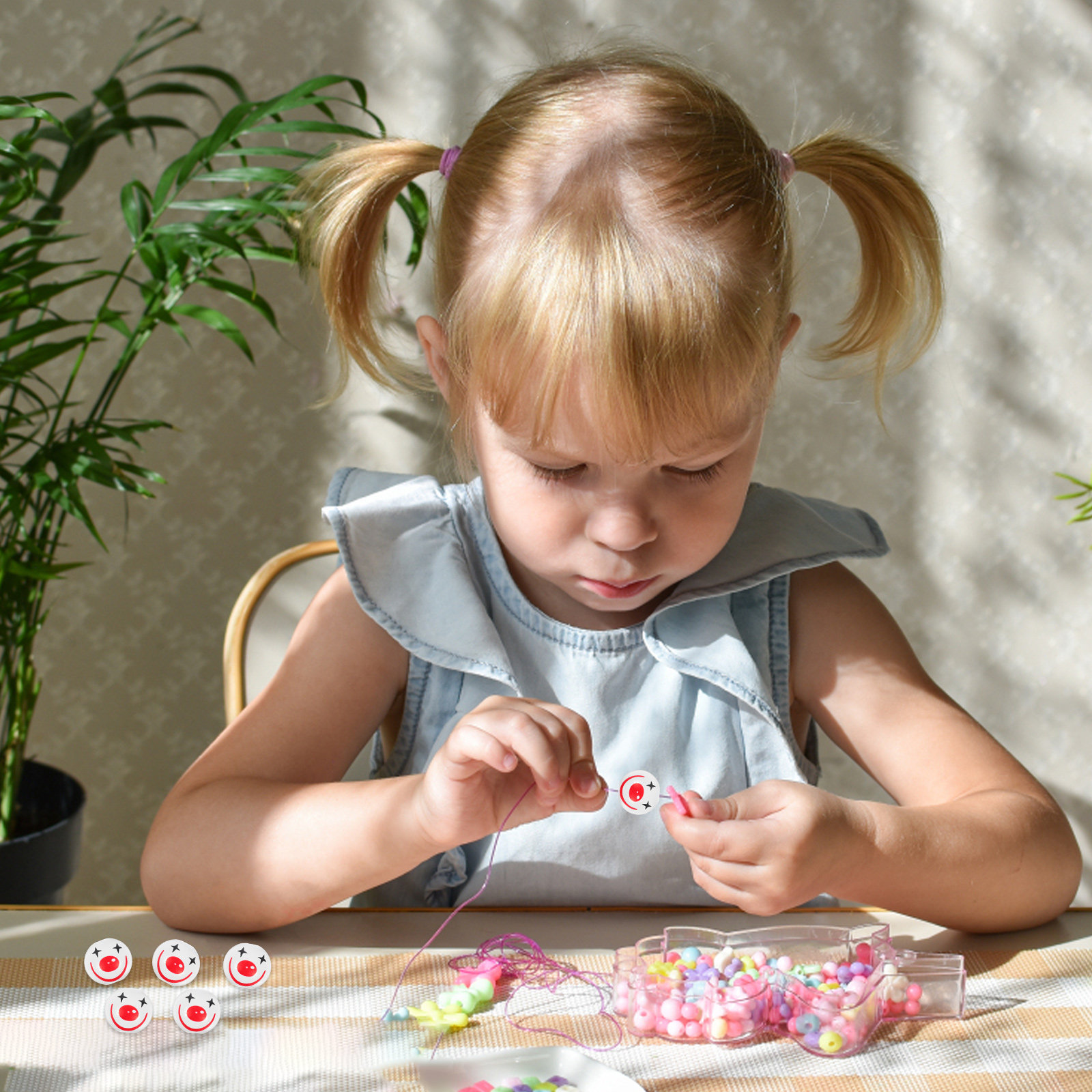 10 Buah Manik-manik Kayu Kecil - Jewelry Making Classes ulasan dan harga