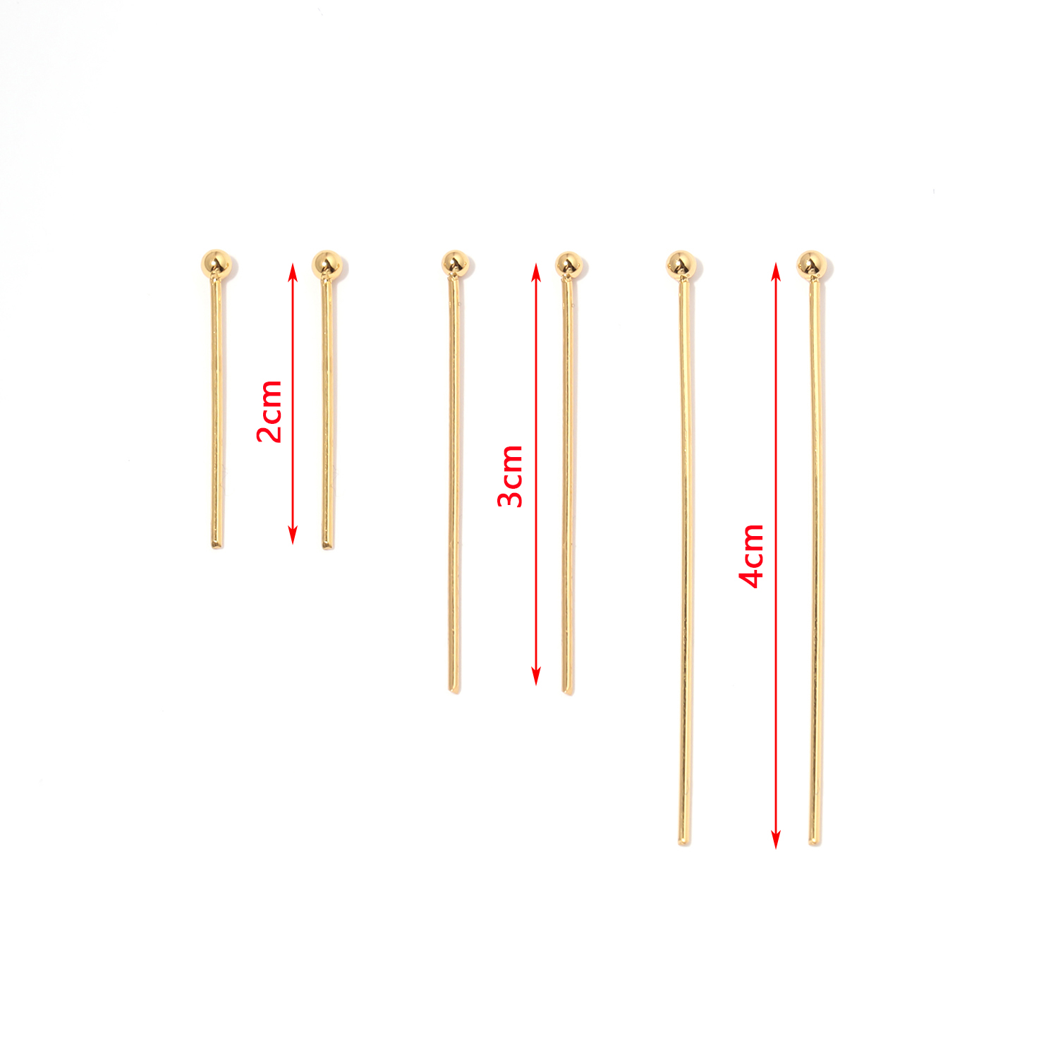 50 buah bandul logam baja taha - Eyepin Ball End ulasan dan harga