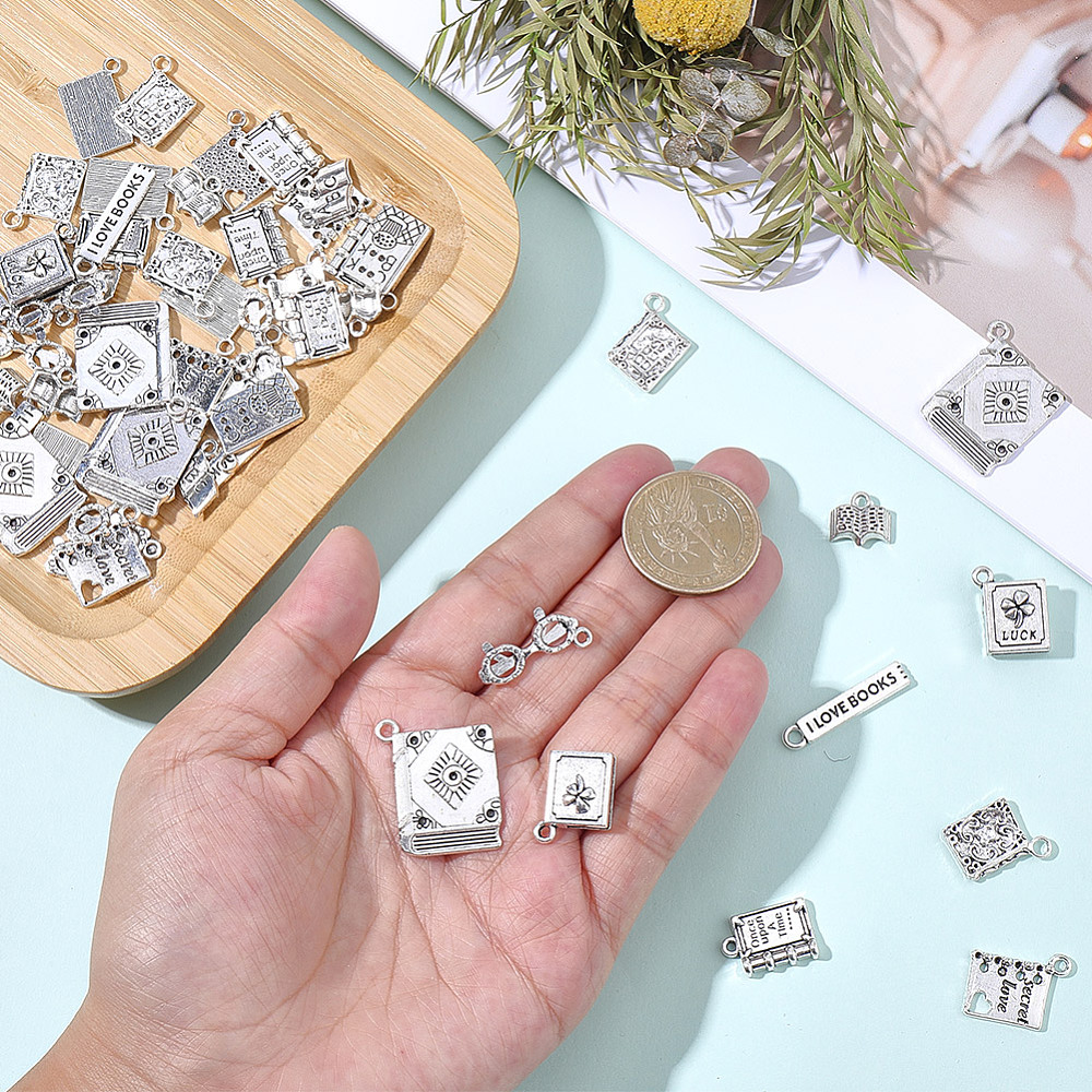 60 Buah Liontin Gelang Bertema - Jewelry Making Classes ulasan dan harga