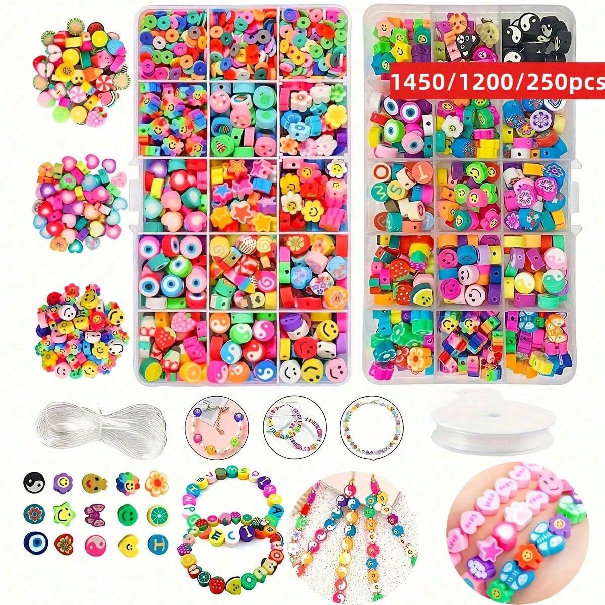 1450/1200/250pcs Set Manik-man - Jewelry Making For Adults ulasan dan harga