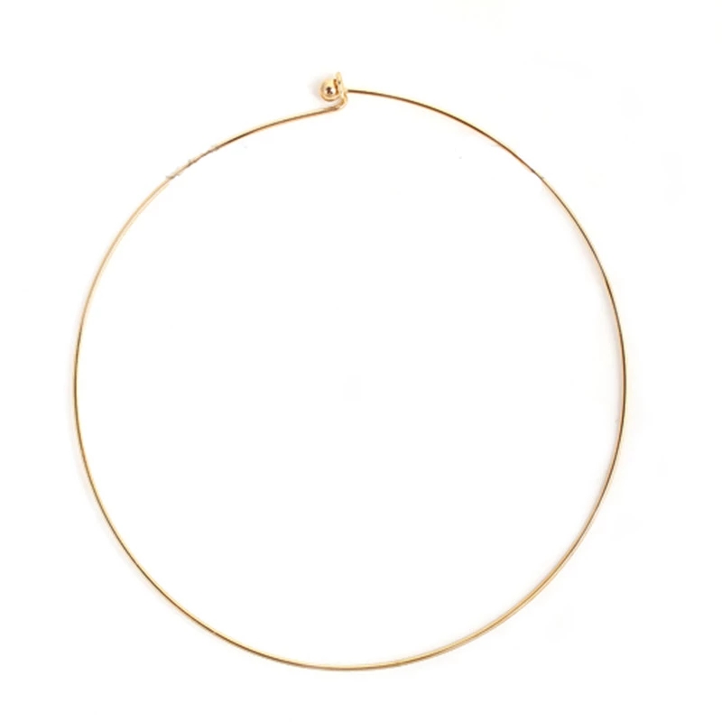 Kalung kerah leher cincin baja - Eyepin Ball End ulasan dan harga