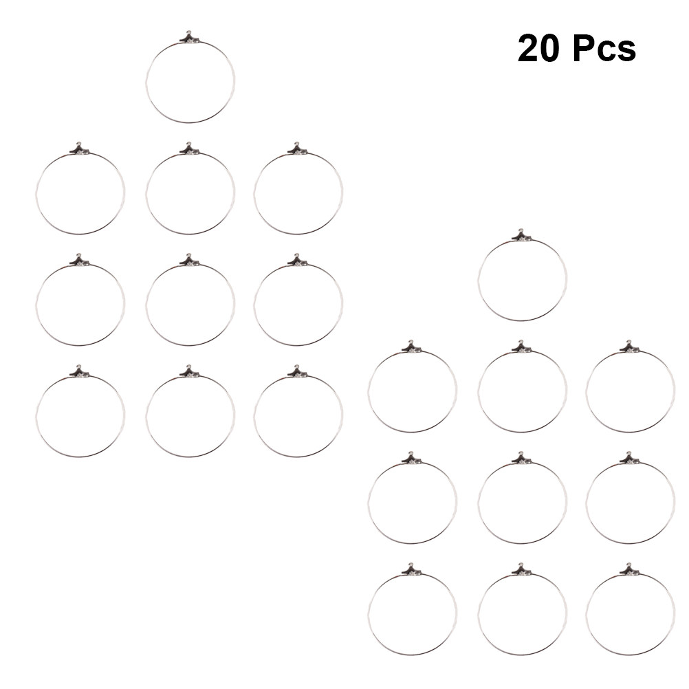 20Pcs Komponen Anting Tembaga  - Jewelry Making Classes ulasan dan harga