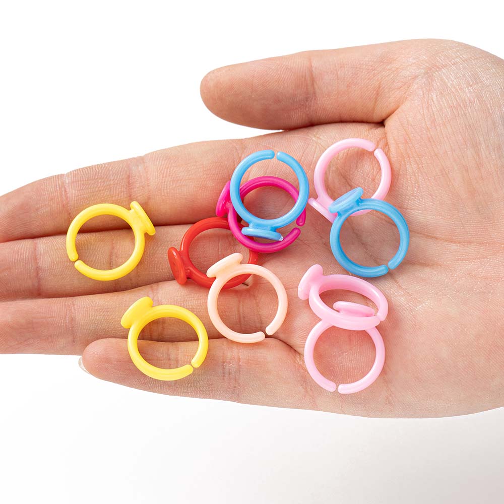 100 buah dasar cincin dapat di - Jewelry Making 3 Year Old ulasan dan harga
