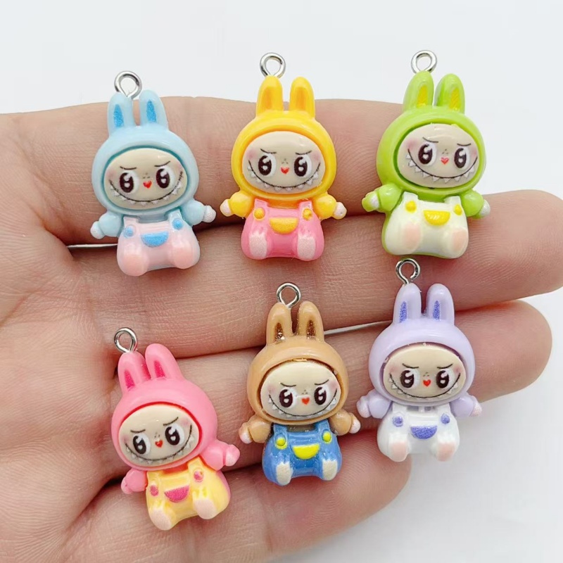 10Pcs Gantungan Resin Rumah St - Jewelry Making Party ulasan dan harga