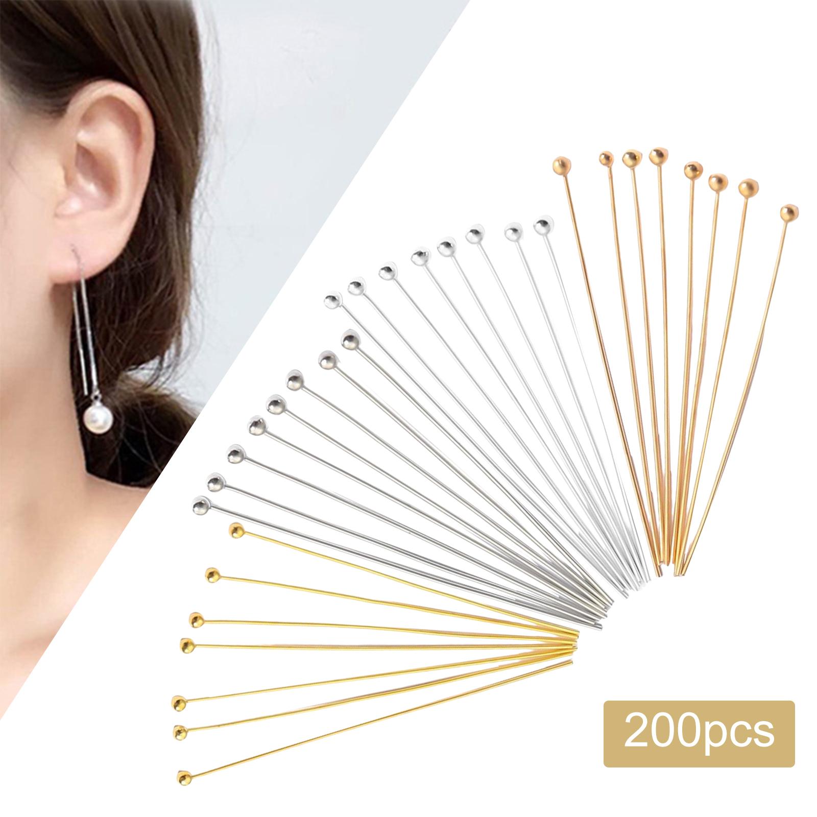 200 Buah Aksesoris Ujung Logam - Eyepin Ball End ulasan dan harga