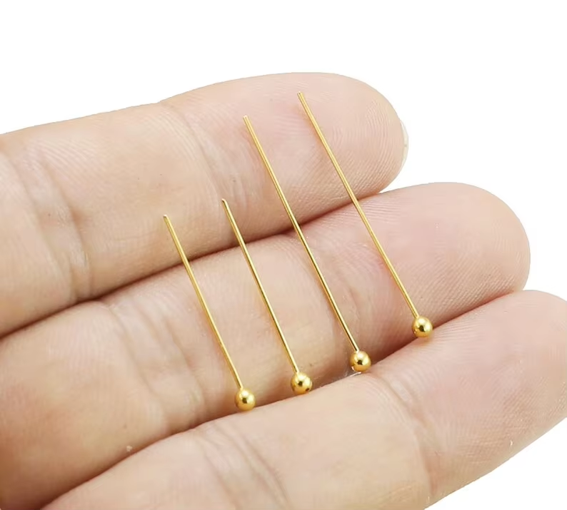100 buah Pin kepala bola, Pin  - Eyepin Ball End ulasan dan harga