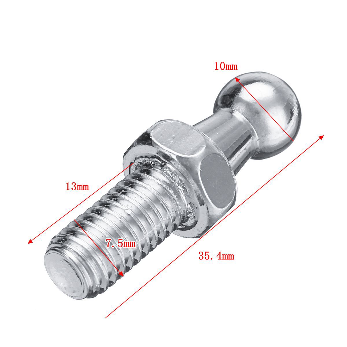 10mm M8 Bonnet Gas Strut End F - Eyepin Ball End ulasan dan harga