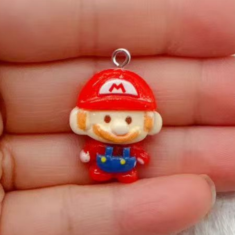 10 buah liontin kartun resin,  - Jewelry Making Party ulasan dan harga