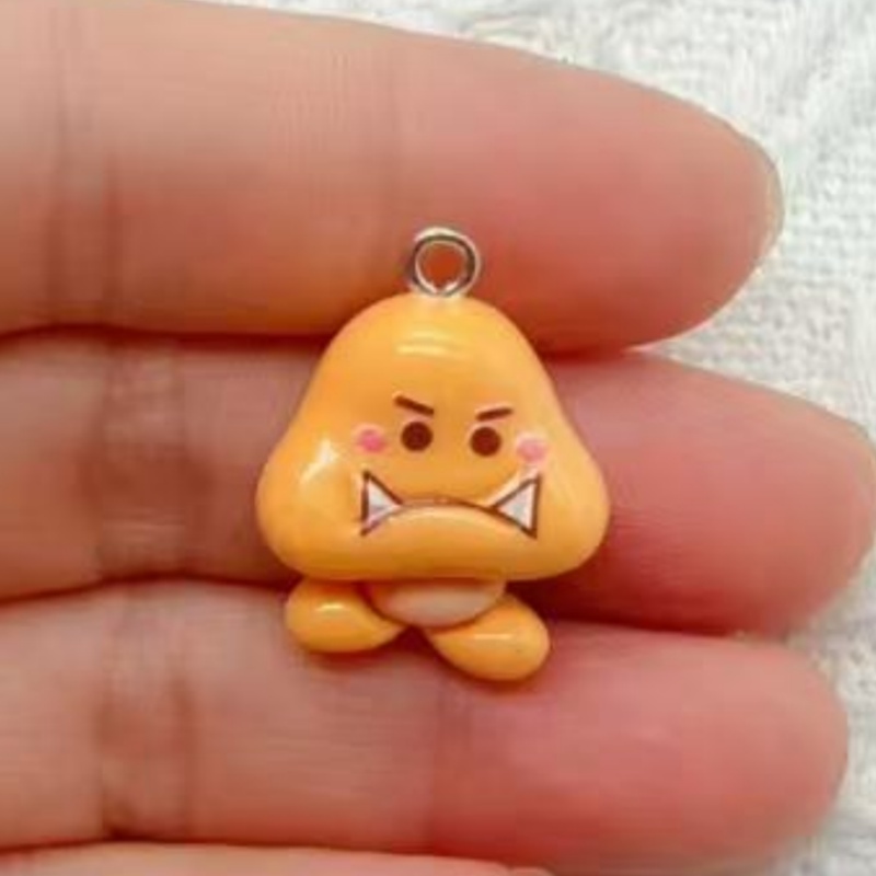 10 buah liontin kartun resin,  - Jewelry Making Party ulasan dan harga
