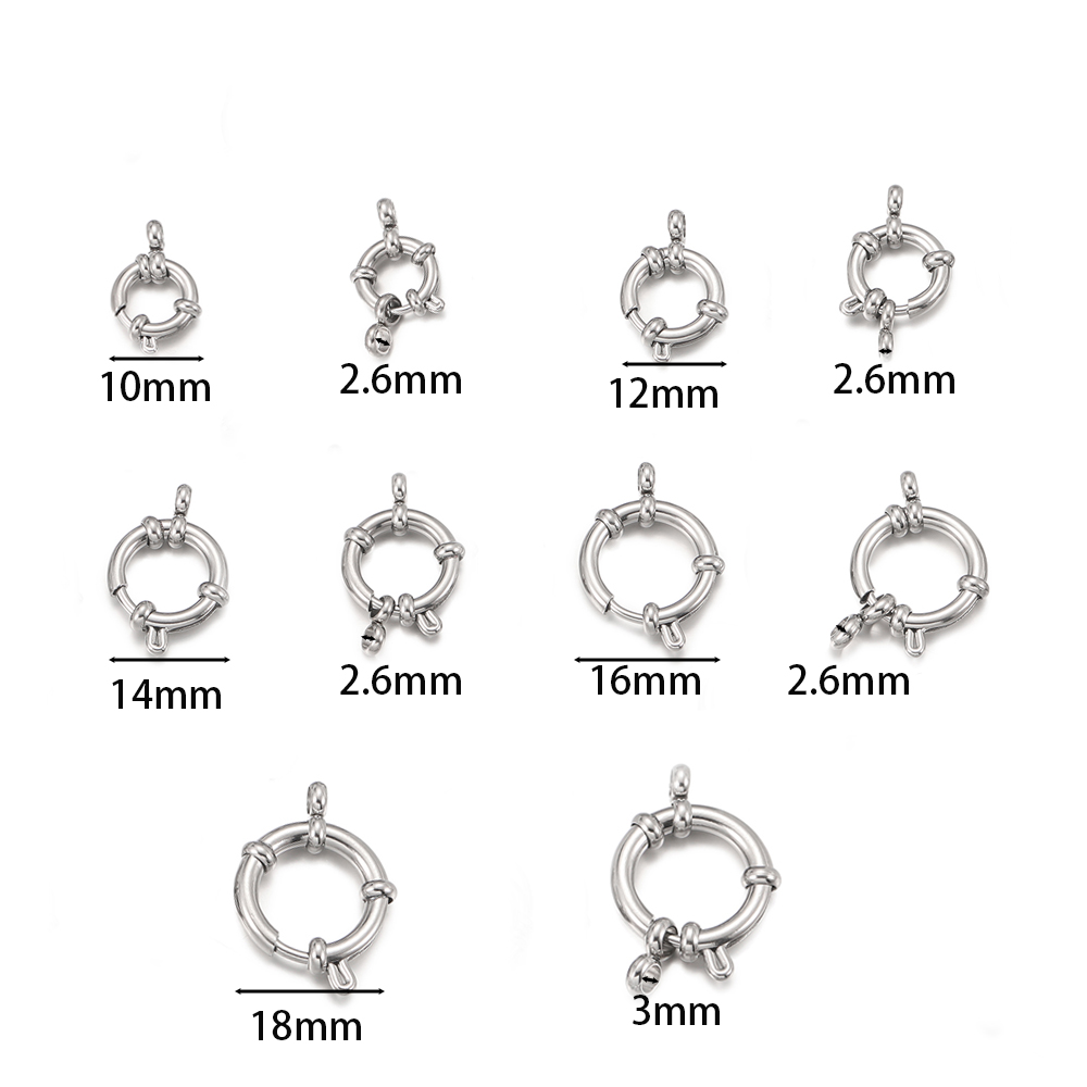 2 Buah Kait Gesper Pegas Bulat - Jewelry Making Brass ulasan dan harga
