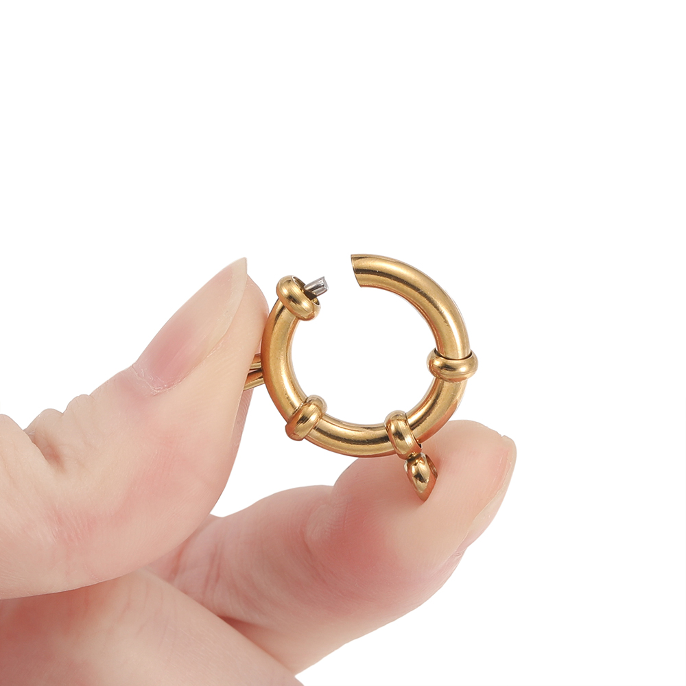 2 Buah Kait Gesper Pegas Bulat - Jewelry Making Brass ulasan dan harga
