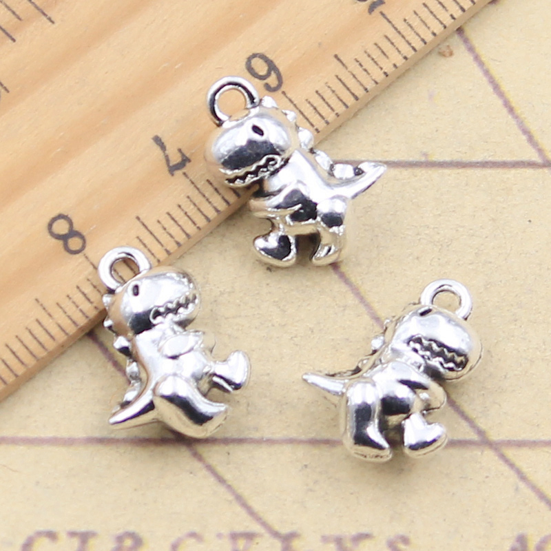 10 buah jimat dinosaurus bayi  - Jewelry Making 3 Year Old ulasan dan harga