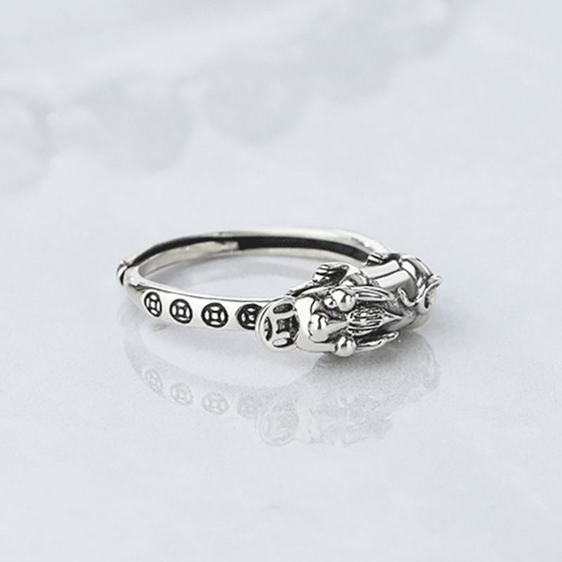 Cincin Pixiu Perak Vintage Bar - Jewelry Making Classes ulasan dan harga