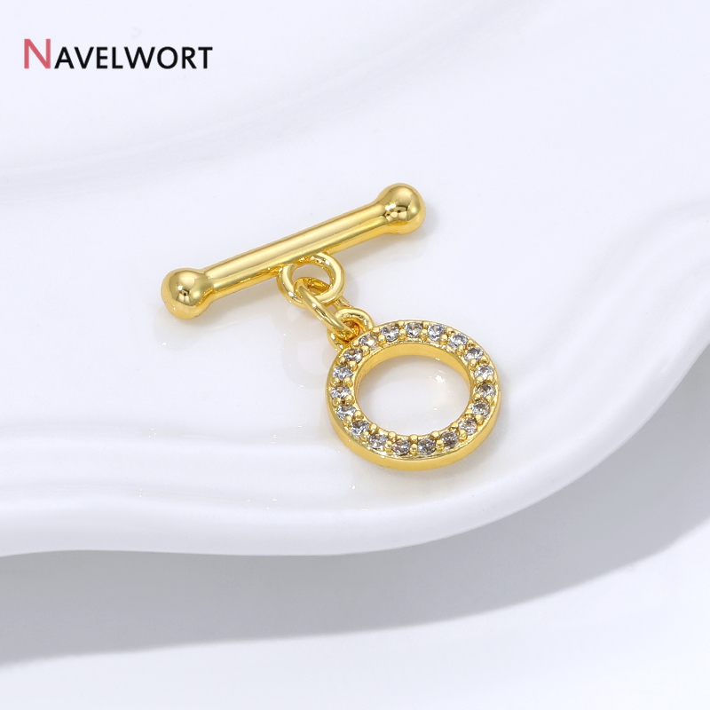 Konektor Kancing Emas 18K Lapi - Jewelry Making Brass ulasan dan harga