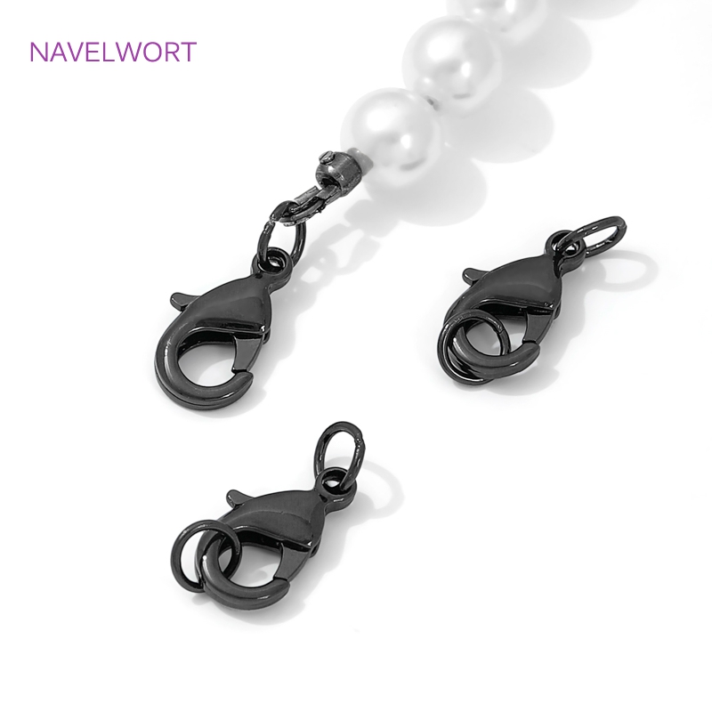 Warna Hitam Kuningan Lobster G - Jewelry Making Brass ulasan dan harga